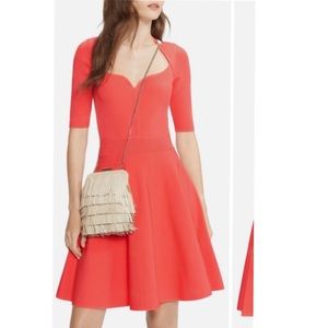 {NWT} TED BAKER sweetheart neckline dress